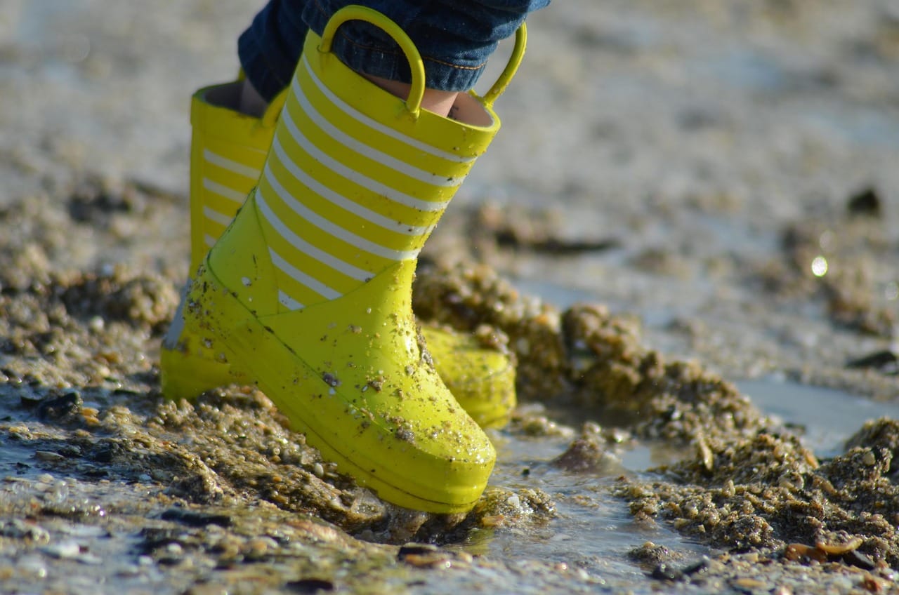 The only casualty: one pair of boots, which learned about spring tides the hard way.